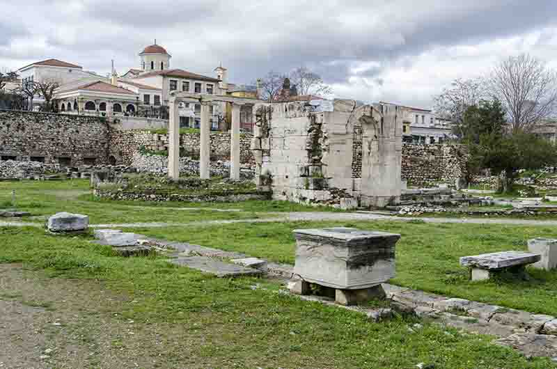 101 - Grecia - Atenas - Biblioteca de Adriano